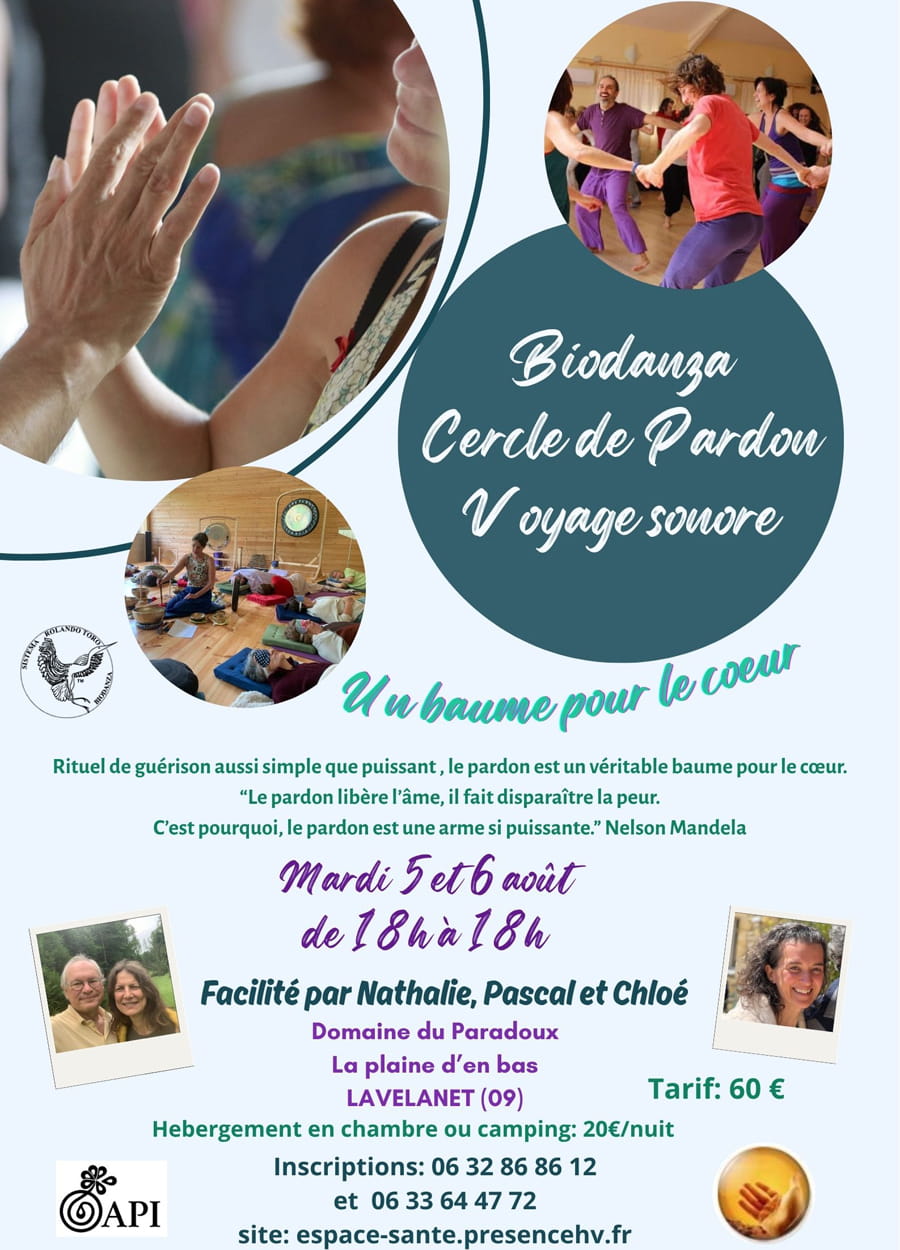 Biodanza - Cercle de pardon