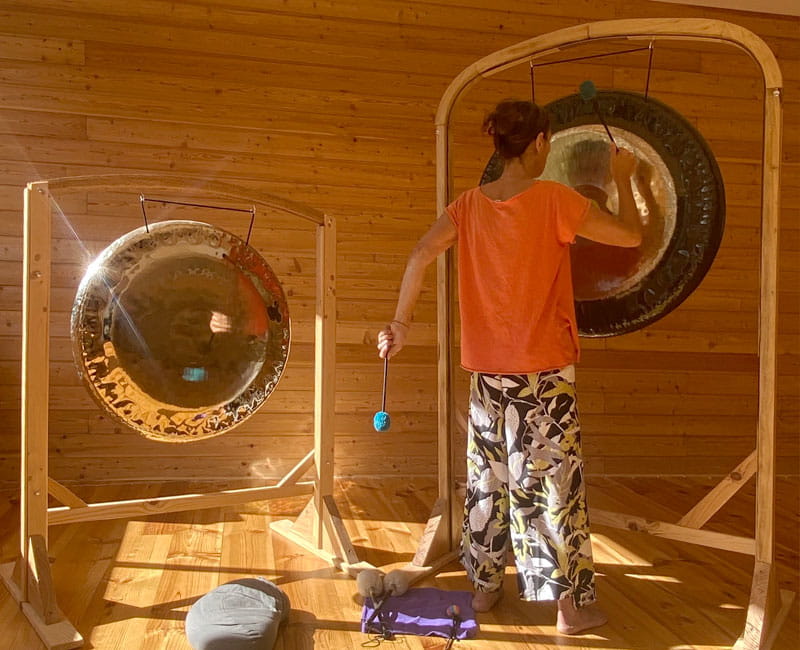 Gongs architecture sonore intuitive sensible